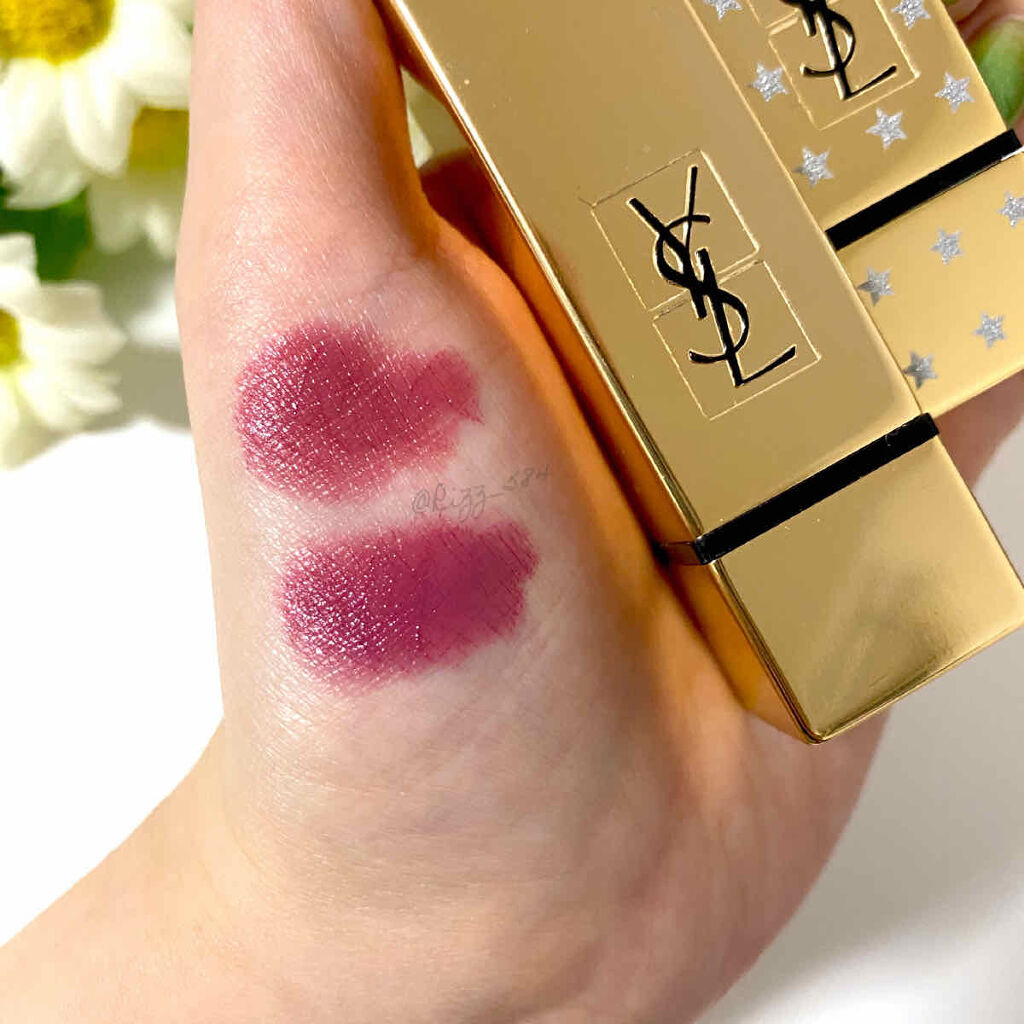 <旧>ルージュ ピュールクチュール No.98 ローズウッドスター/YVES SAINT LAURENT BEAUTE/口紅を使ったクチコミ（3枚目）