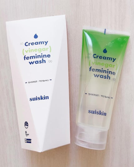 クリーミービネガーフェミニンウォッシュ/suiskin/ボディソープを使ったクチコミ(1枚目)