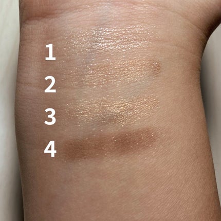 リラクシーアイシャドウ/GENE TOKYO/アイシャドウパレットを使ったクチコミ(3枚目)