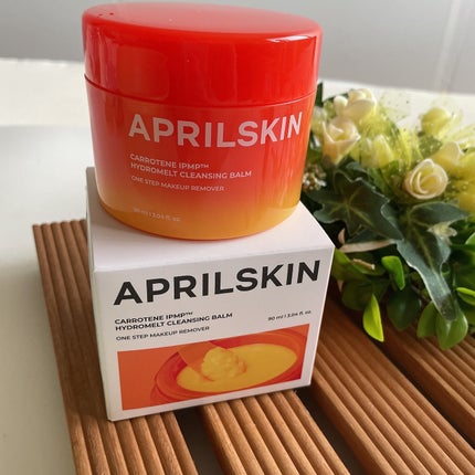 カロテンIPMP(TM) とろけるクレンジングバーム /APRILSKIN/クレンジングバームを使ったクチコミ(5枚目)