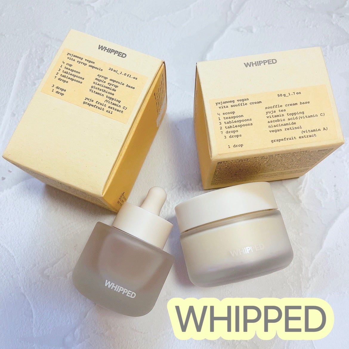 ホイップドユジャモンヴィーガンビタシロップアンプル/WHIPPED/美容液を使ったクチコミ(1枚目)