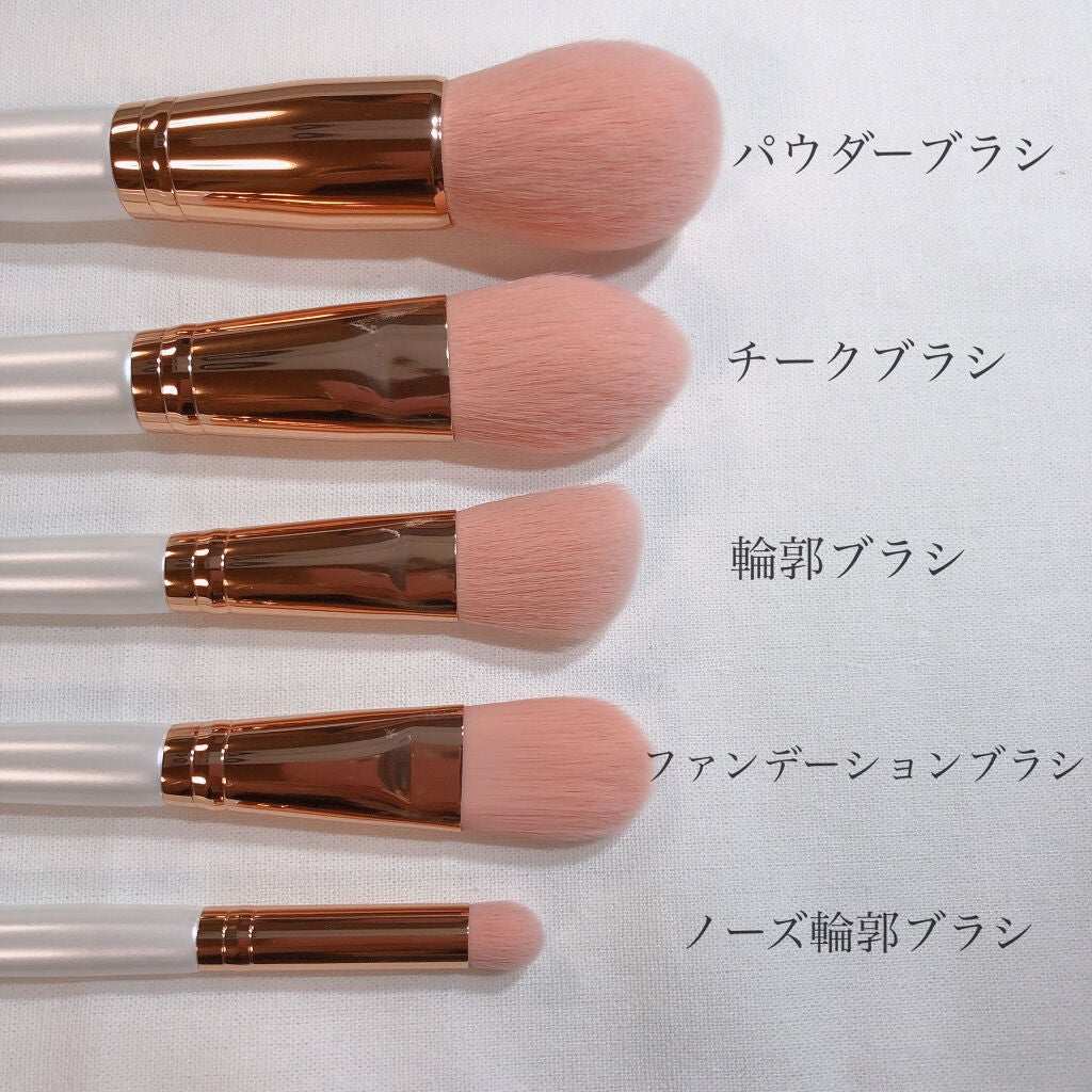 チャンユカ on LIPS 「#EIGSHOWさんのメイクブラシ10本セット💄💋✨初心者さ..」(3枚目)