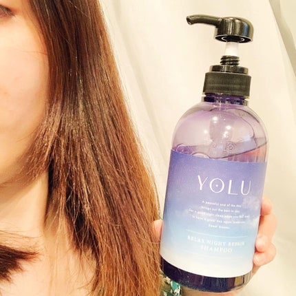 リラックスナイトリペア シャンプー/トリートメント/YOLU/市販シャンプーを使ったクチコミ(6枚目)