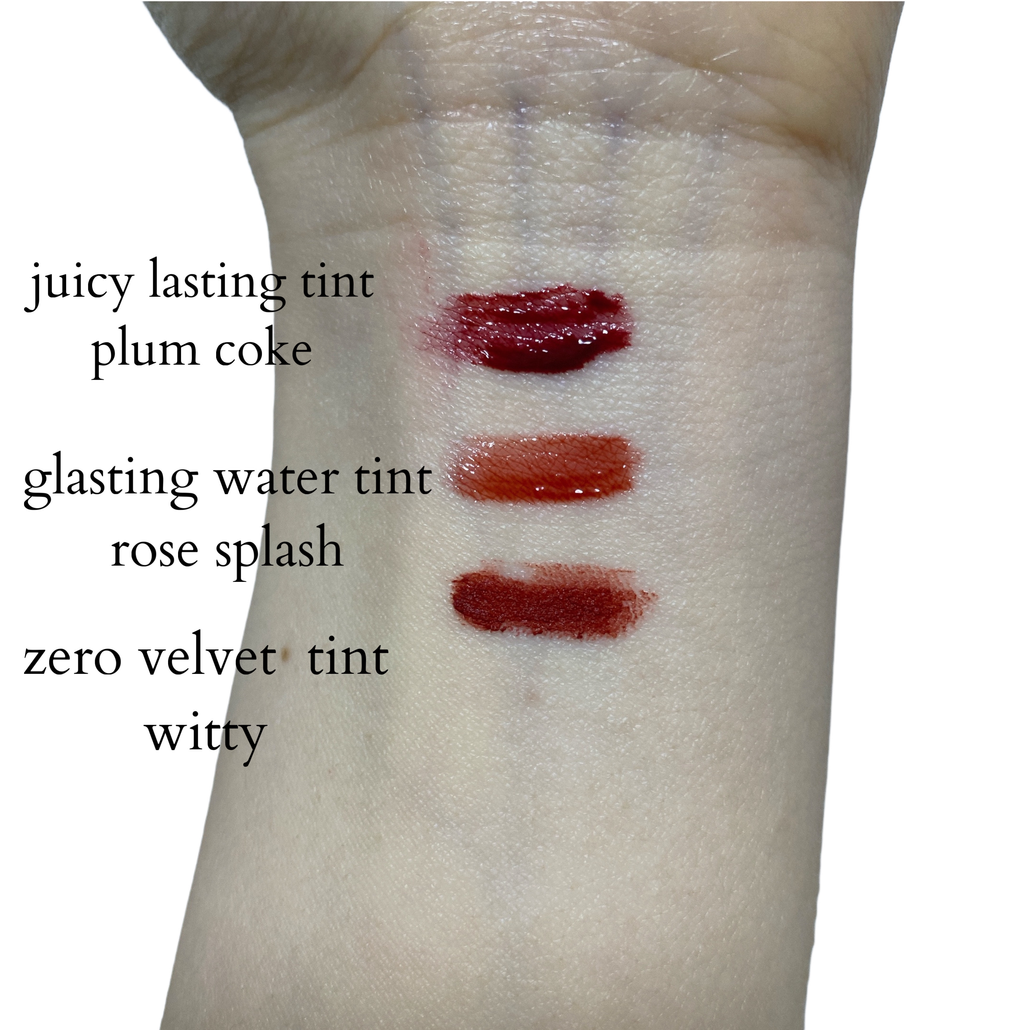 グラスティングウォーターティント/rom&nd/リップティントを使ったクチコミ（2枚目）