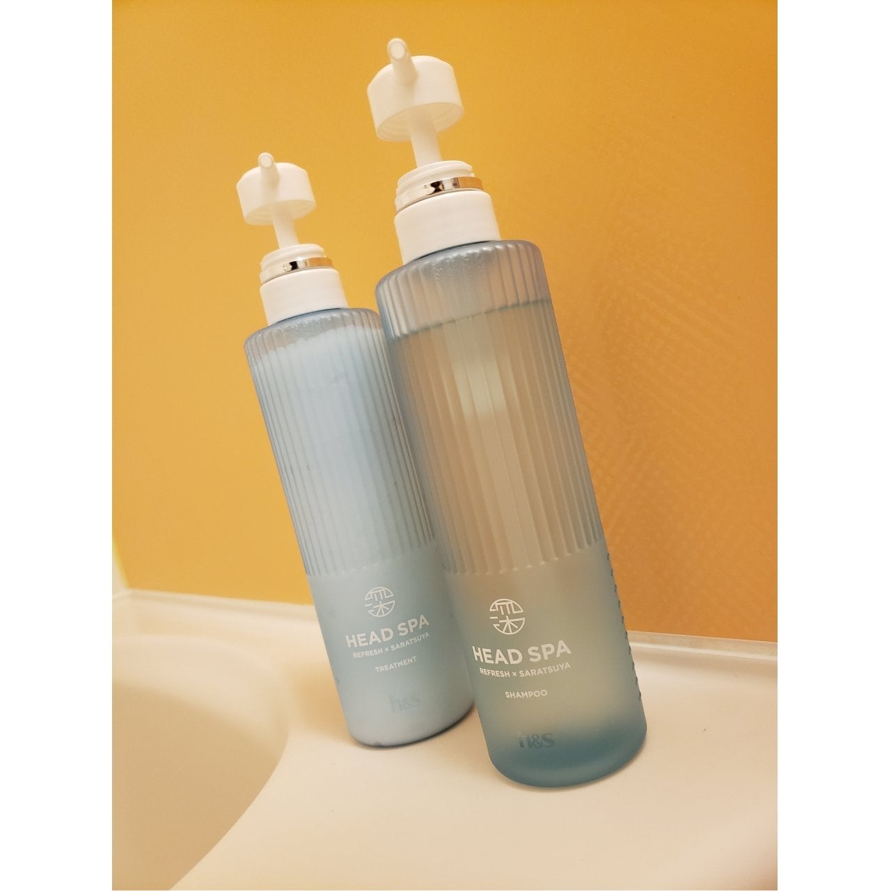 リフレッシュ × さらつや シャンプー/トリートメント/h&s/市販シャンプーを使ったクチコミ(2枚目)