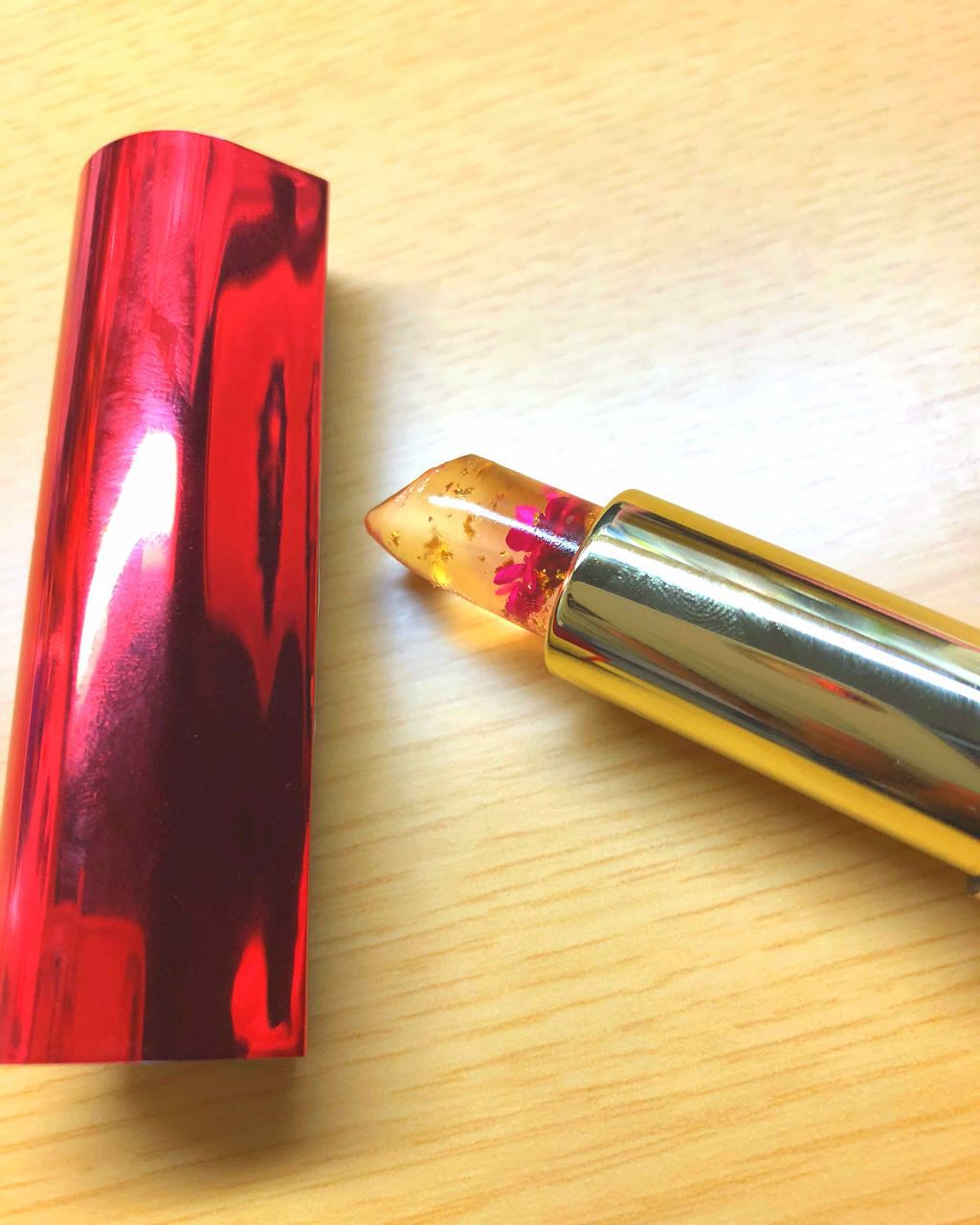 フラワーリップスティック/Kailijumei/口紅を使ったクチコミ（2枚目）