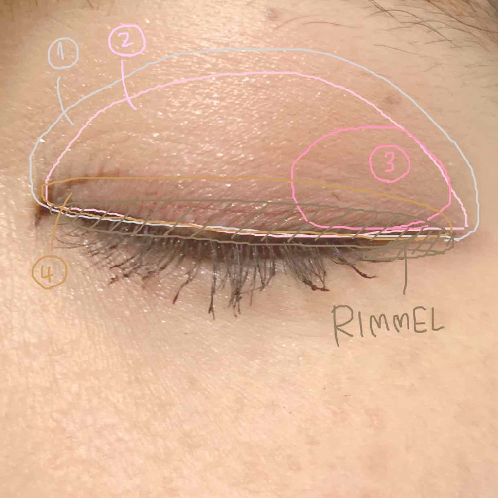 スキニーリッチシャドウ/excel/アイシャドウパレットを使ったクチコミ(3枚目)