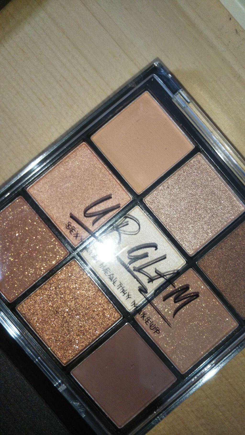 UR GLAM　BLOOMING EYE COLOR PALETTE/U R GLAM/アイシャドウパレットを使ったクチコミ（1枚目）