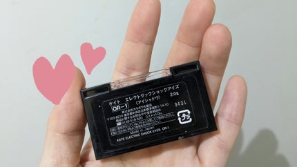 エレクトリックショックアイズ  OR-1 アプリコットサンダー/KATE/アイシャドウパレットを使ったクチコミ(2枚目)