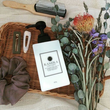 黒髪クリームシャンプー/KAMIKA/シャンプー・コンディショナーを使ったクチコミ(1枚目)