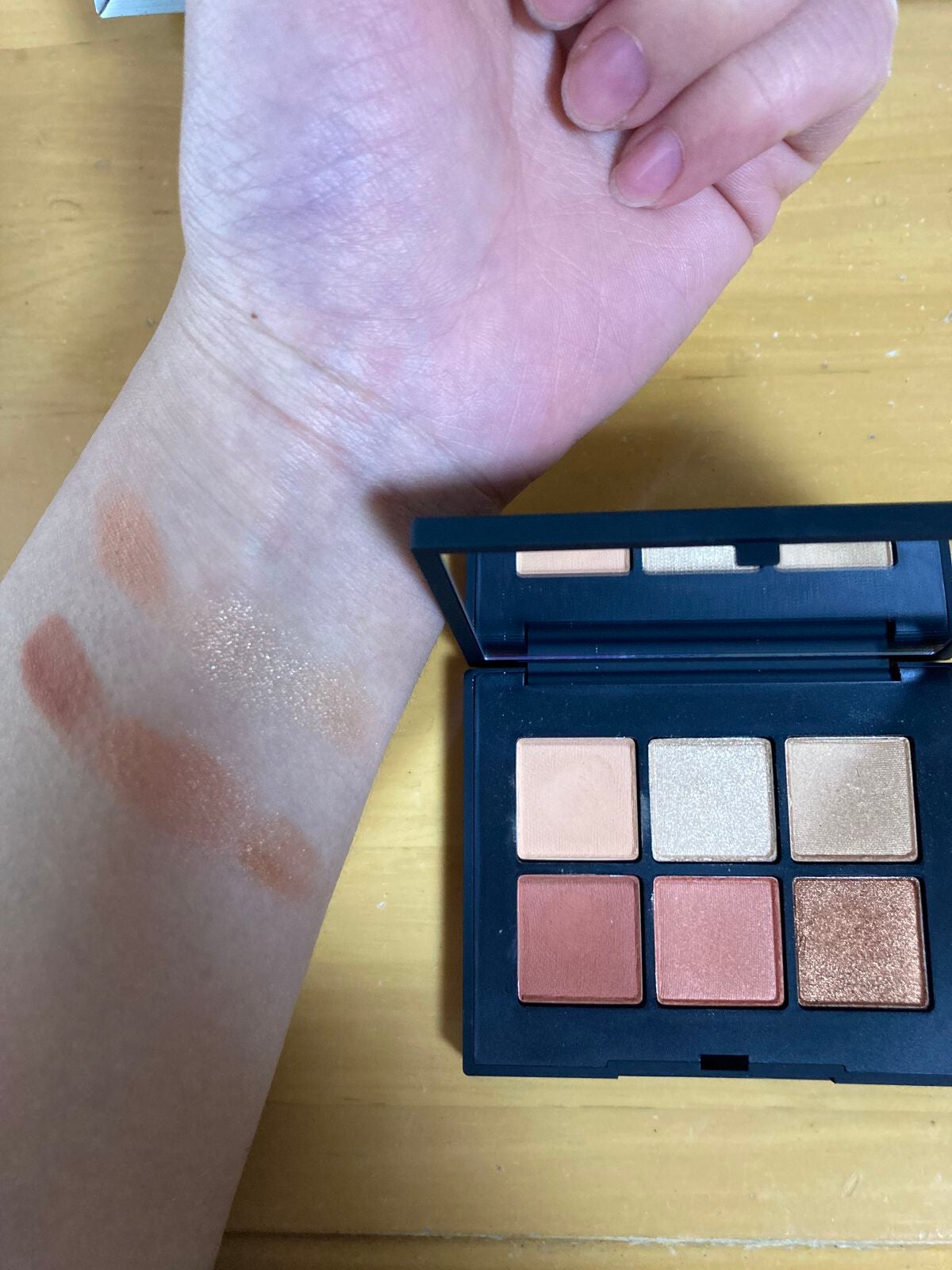 ヴォワヤジュールアイシャドウパレット/NARS/アイシャドウパレットを使ったクチコミ(3枚目)