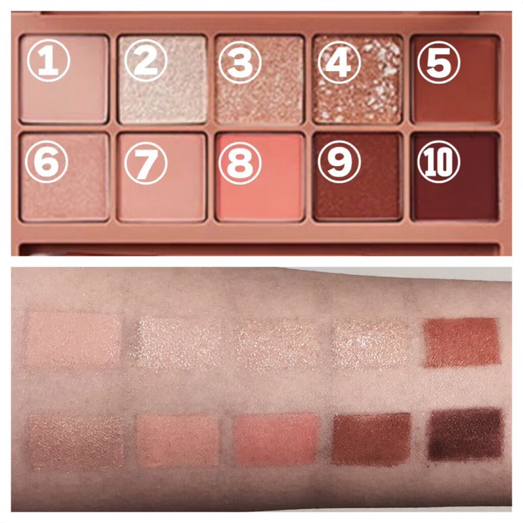 プロ アイ パレット/CLIO/アイシャドウパレットを使ったクチコミ（2枚目）