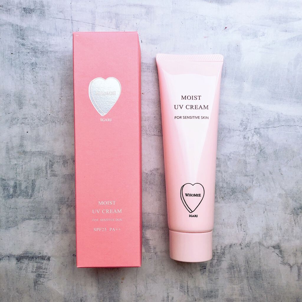 モイスト UVクリーム/WHOMEE/日焼け止めクリームを使ったクチコミ（1枚目）