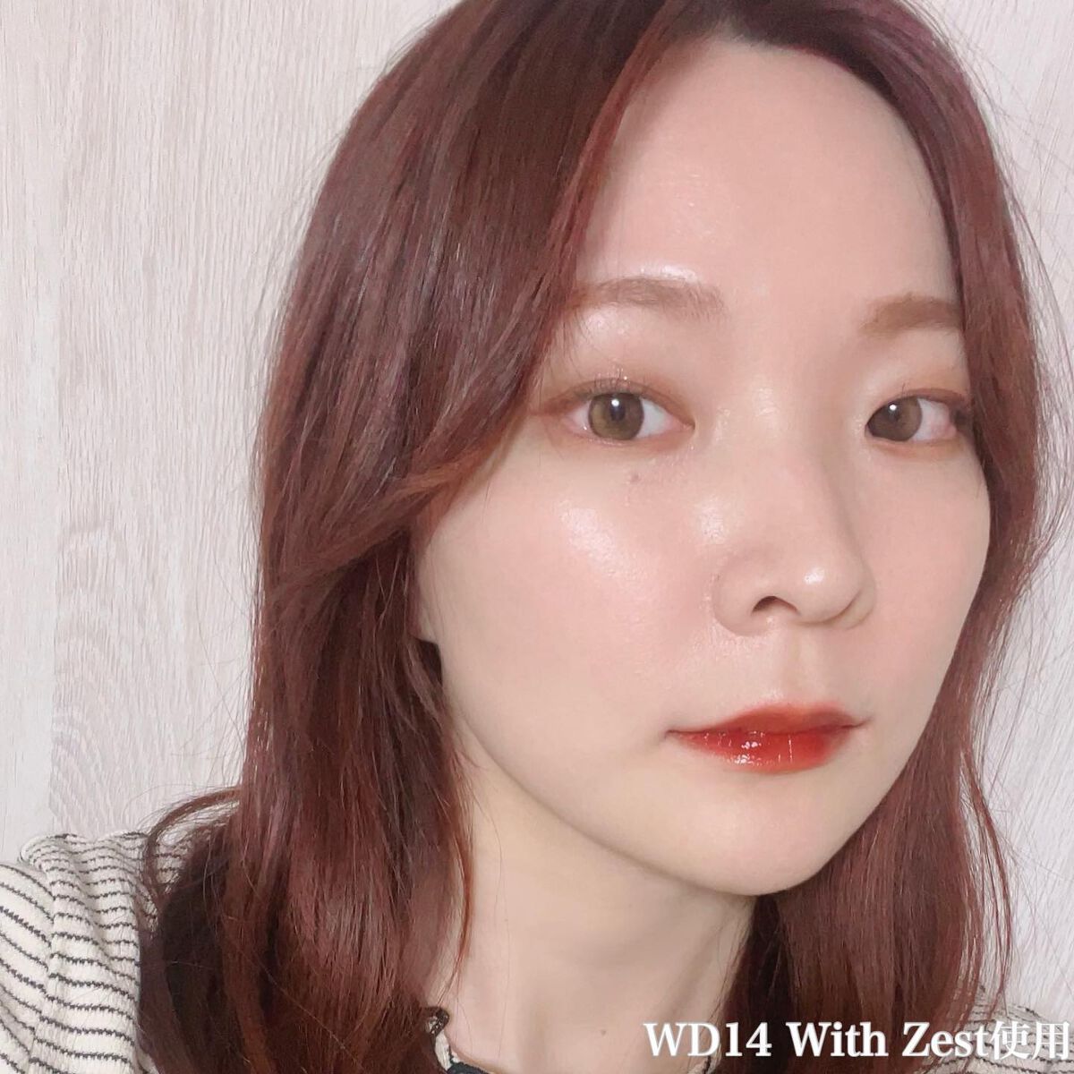 ザ ウォータリーデューティント/MERZY/リップティントを使ったクチコミ（2枚目）