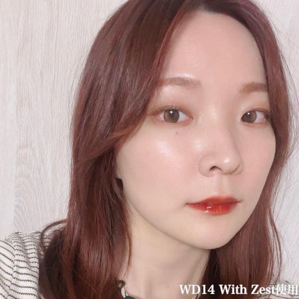 ザ ウォータリーデューティント/MERZY/リップティントを使ったクチコミ(2枚目)