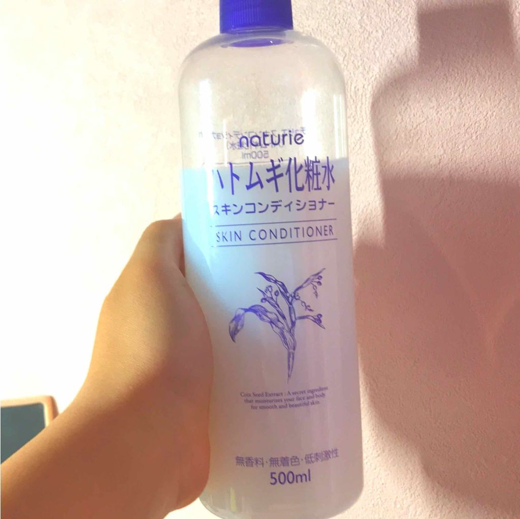 ハトムギ化粧水(ナチュリエ スキンコンディショナー R )/ナチュリエ/化粧水を使ったクチコミ(1枚目)