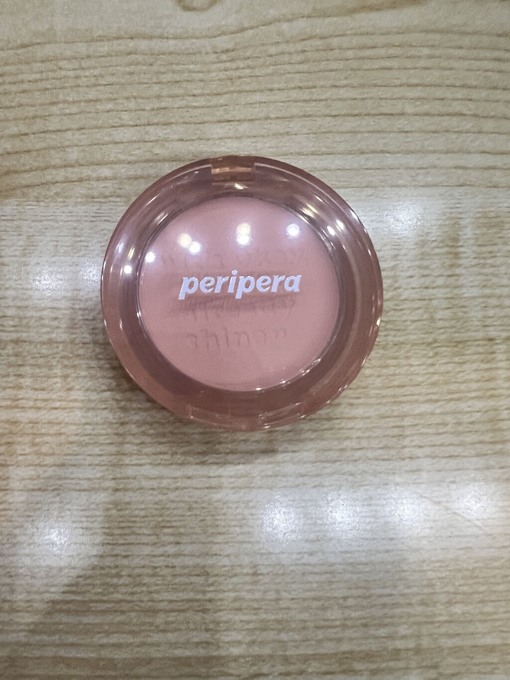 ピュア ブラッシュド サンシャイン チーク 07 MILKY PEACH(ヨーグルトもぐもぐ)/PERIPERA/パウダーチークを使ったクチコミ（2枚目）