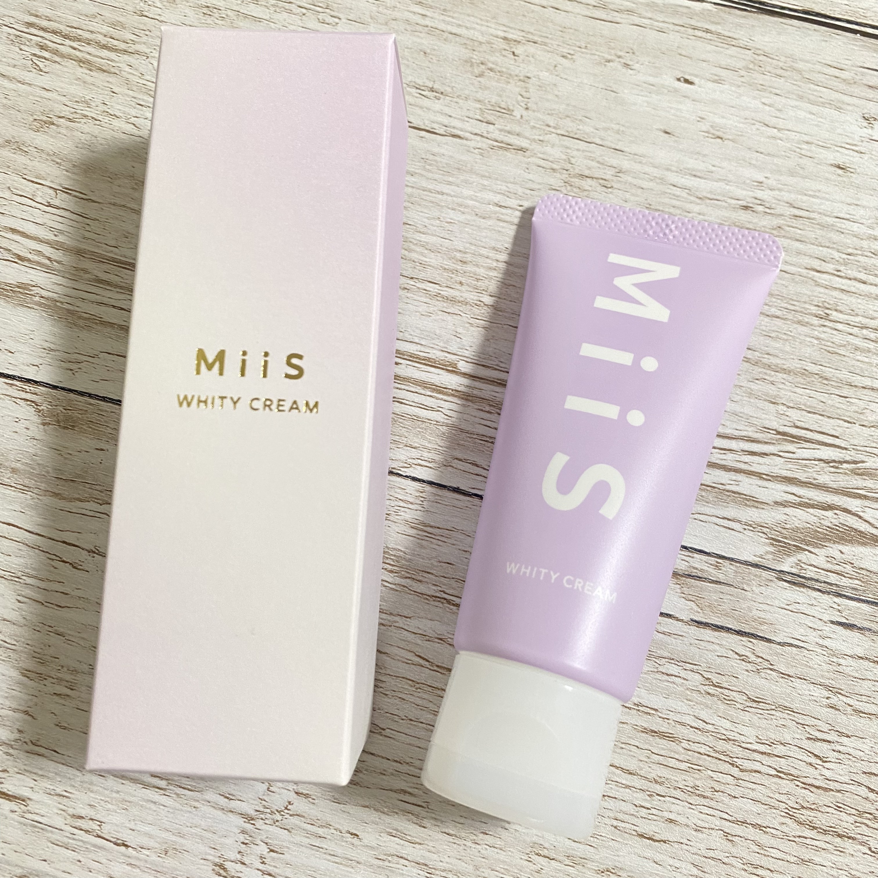 ホワイティクリーム/MiiS/歯磨き粉を使ったクチコミ（1枚目）