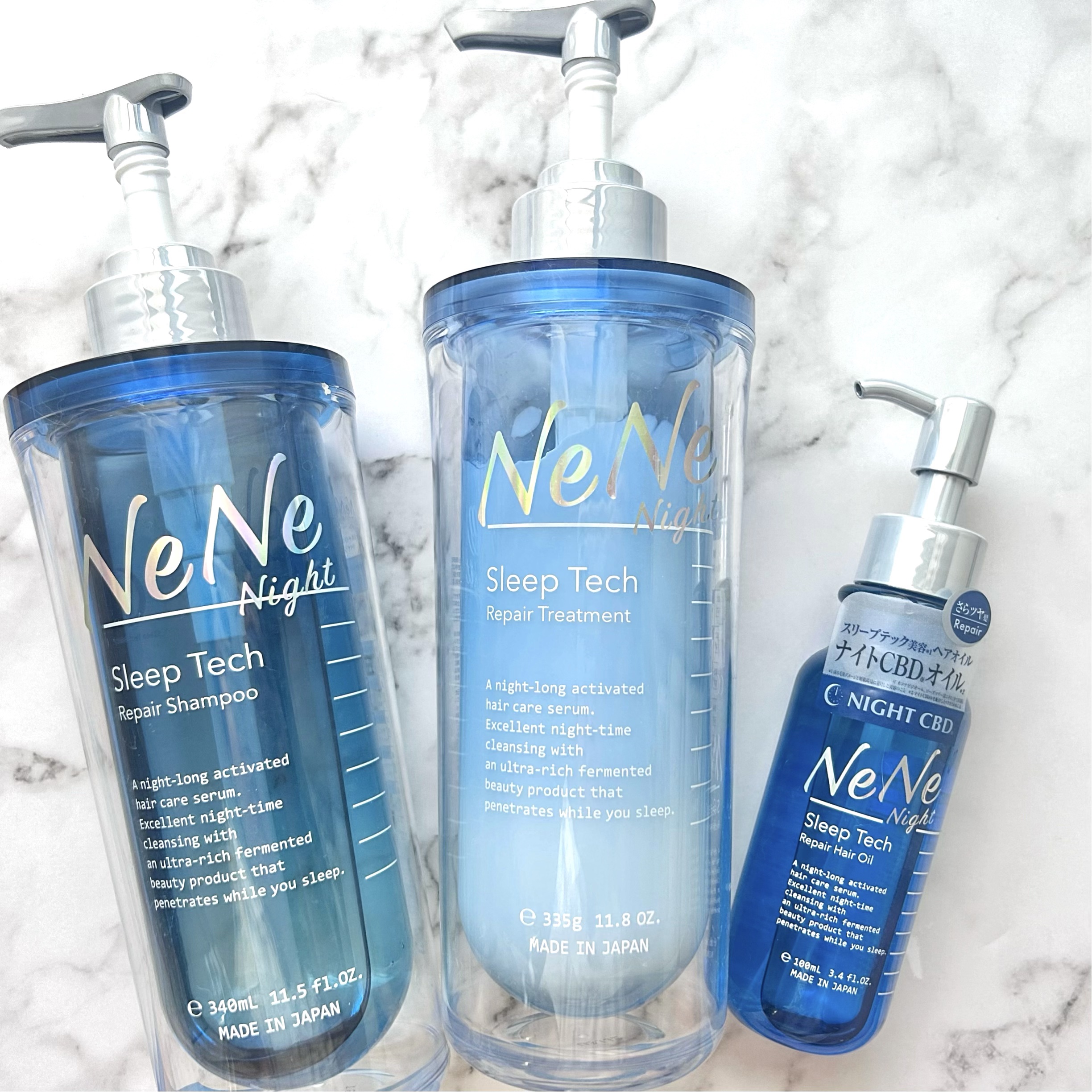 スリープテック リペア シャンプー／ヘアトリートメント/NeNe Night/市販シャンプーを使ったクチコミ（1枚目）