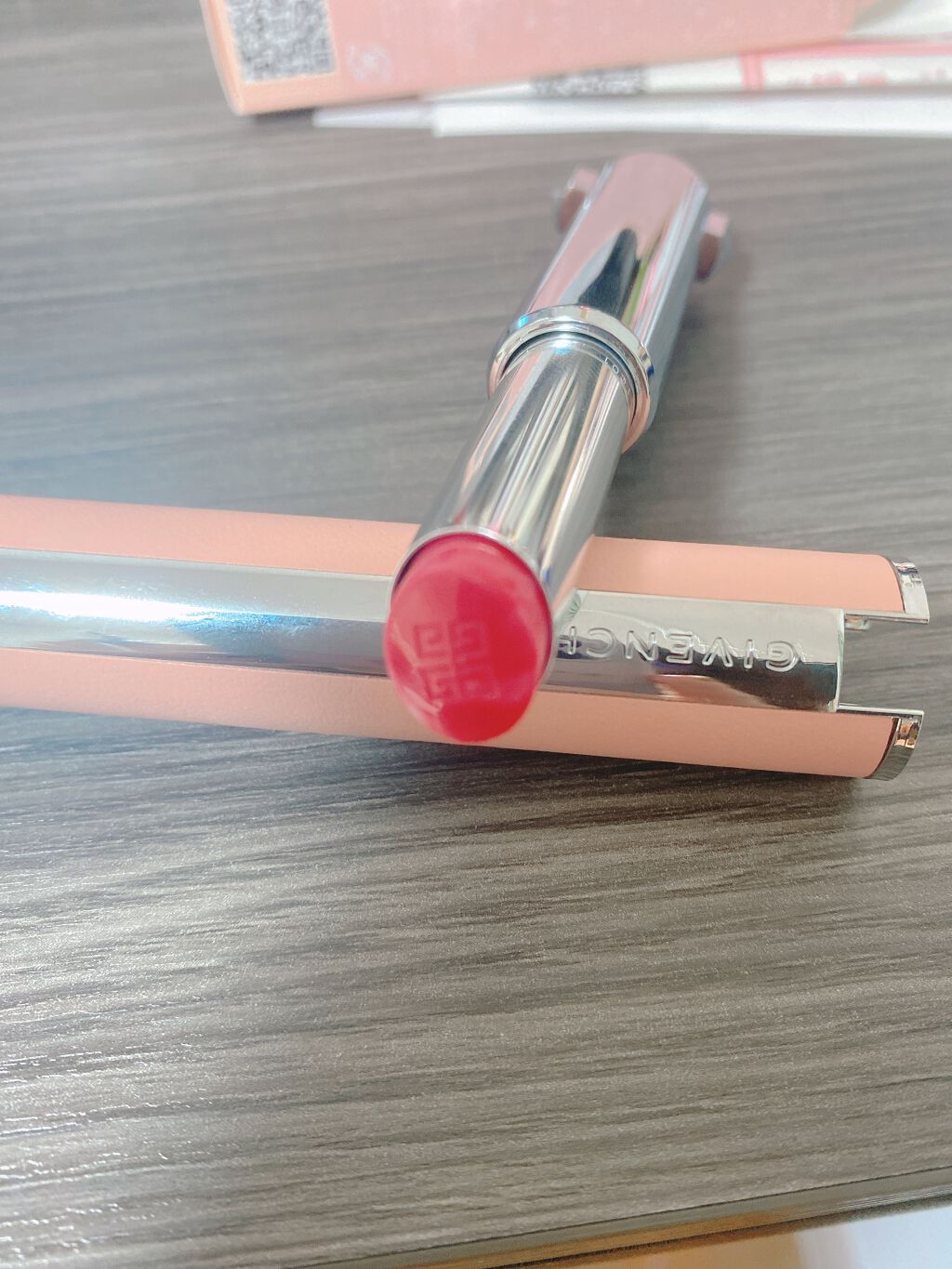 ローズ・パーフェクト/GIVENCHY/リップバームを使ったクチコミ（1枚目）