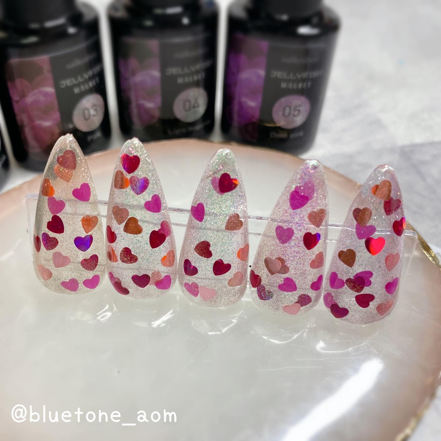 ジェリーフィッシュマグネットジェル/ネイル工房/ジェルネイルを使ったクチコミ（2枚目）