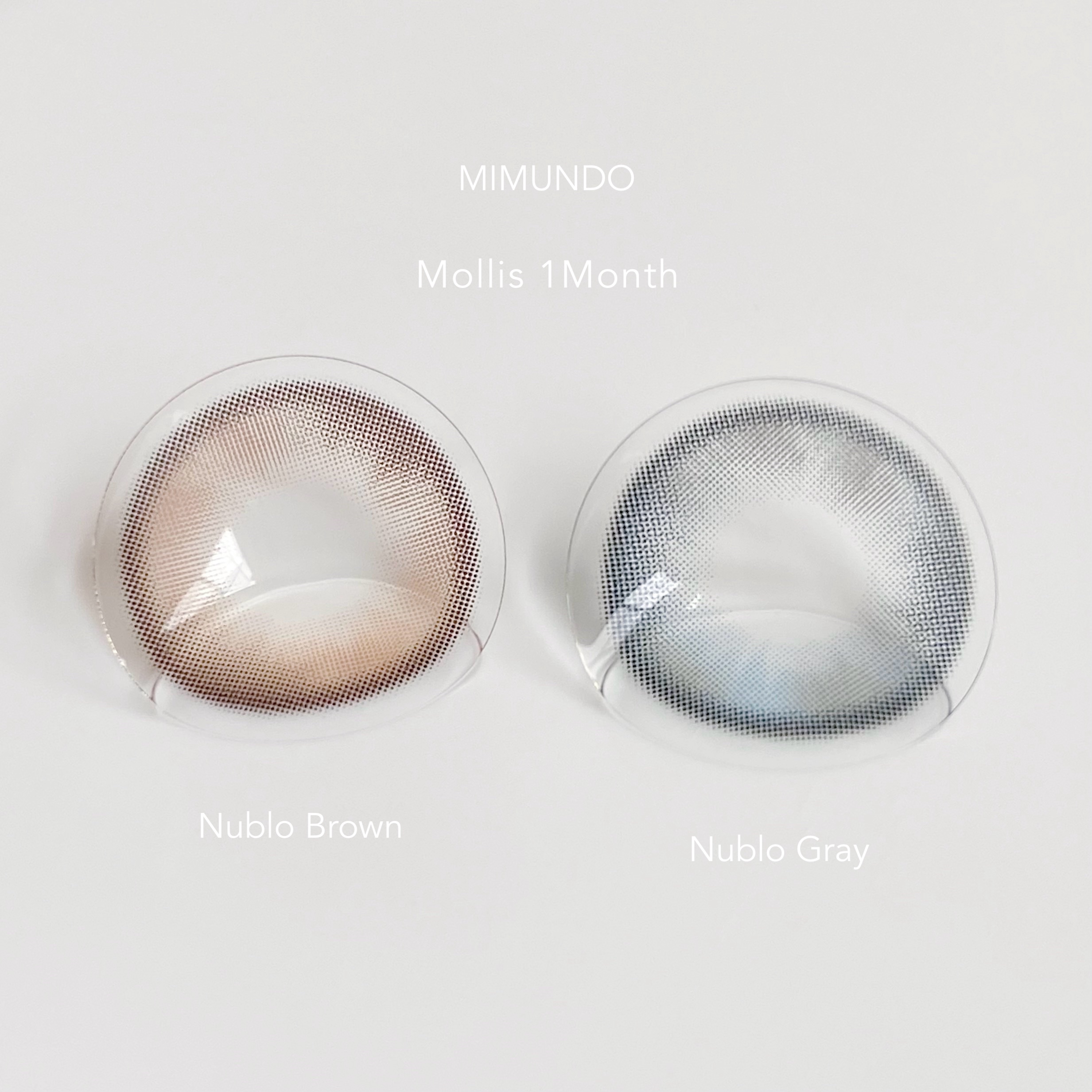 Mollis/mimundo/１ヶ月（１MONTH）カラコンを使ったクチコミ（2枚目）