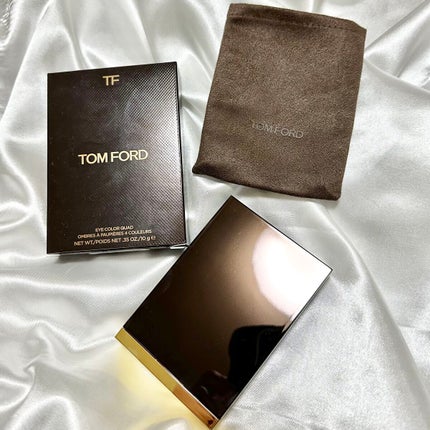 アイ カラー クォード 01 ゴールデン ミンク/TOM FORD BEAUTY/アイシャドウパレットを使ったクチコミ(2枚目)