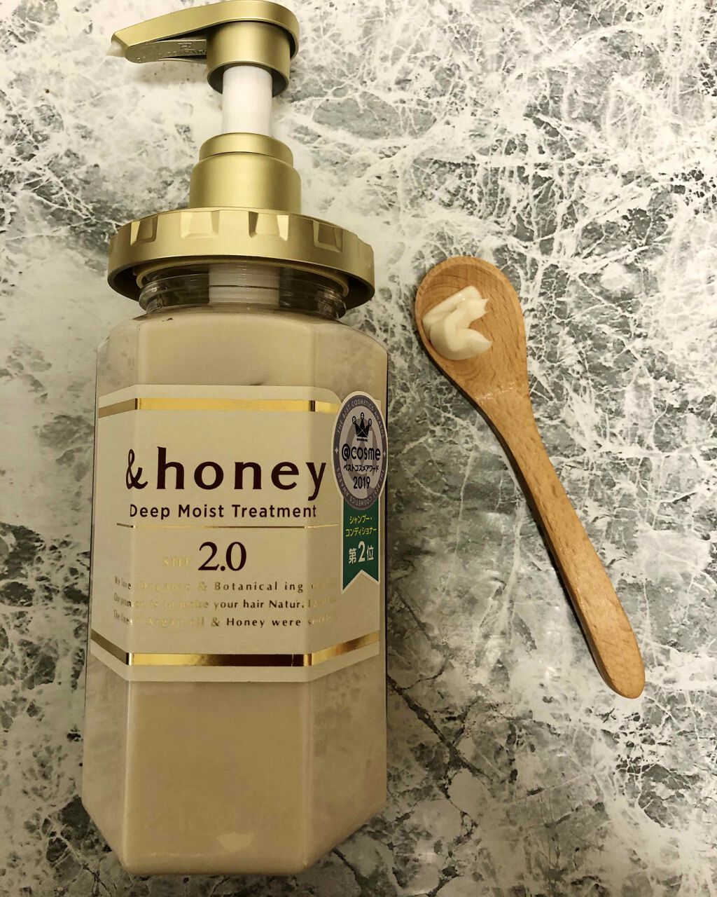 ディープモイスト シャンプー1.0/ヘアトリートメント2.0/&honey/市販シャンプーを使ったクチコミ(4枚目)