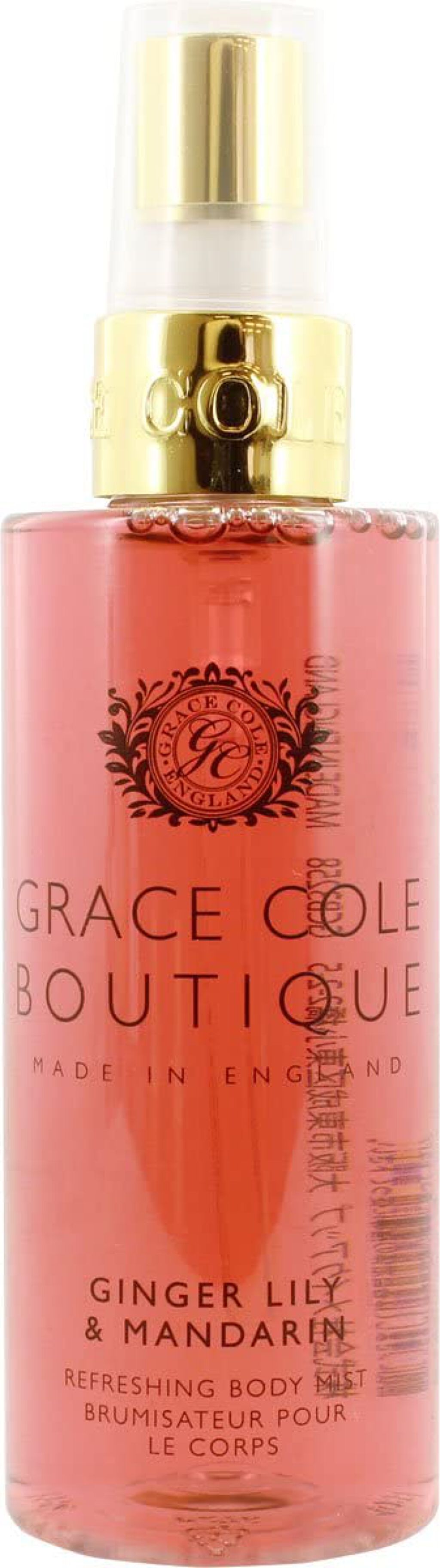ボディミスト ジンジャーリリー&マンダリン グレースコール