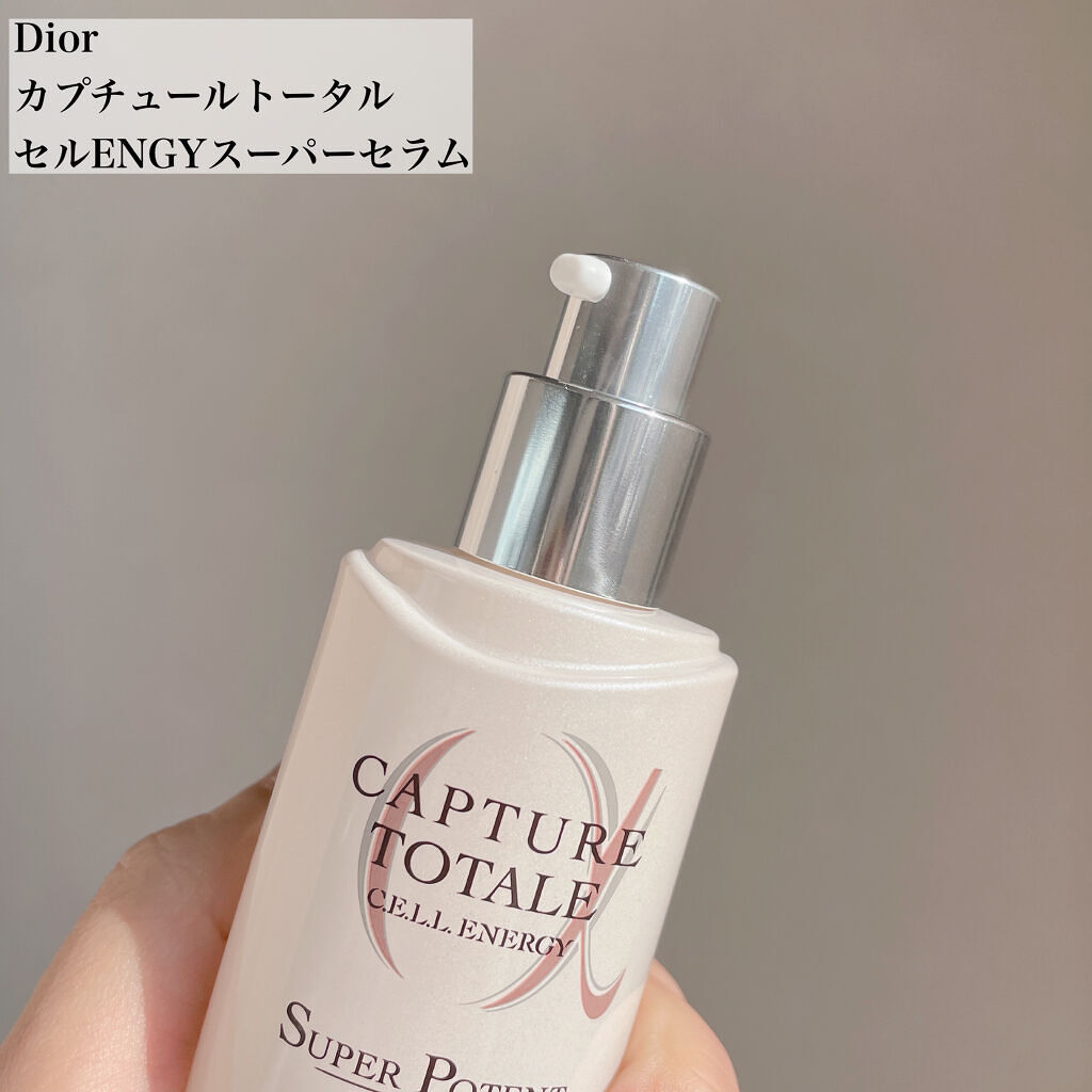 【旧】カプチュール トータル セル ENGY スーパー セラム/Dior/美容液を使ったクチコミ（2枚目）