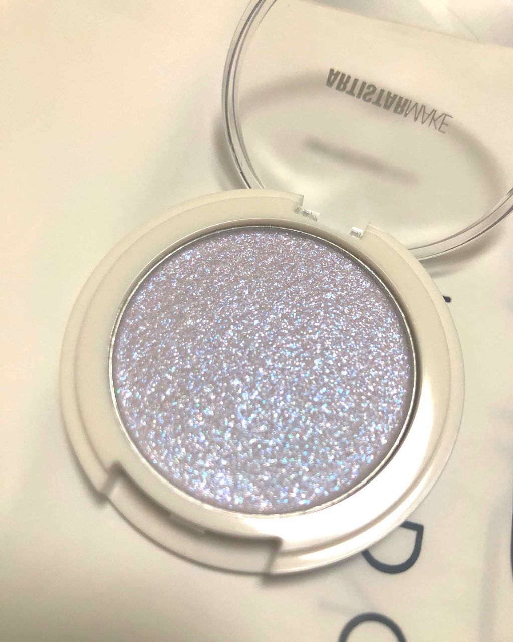 ARTISTARMAKE Ｓ トッピングシャワー/COSMETIC PRESS/単色アイシャドウを使ったクチコミ（2枚目）