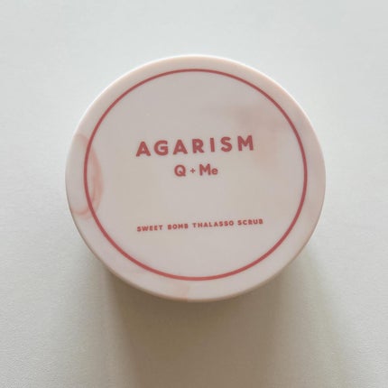 キューミースウィートボムタラソスクラブ ピオニーブーケの香り/AGARISM/ボディスクラブを使ったクチコミ(1枚目)