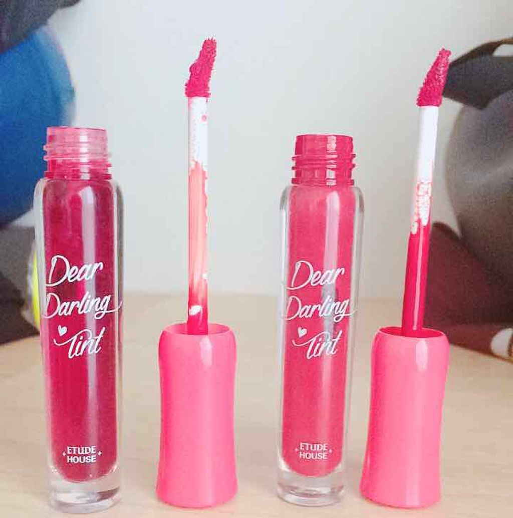 ディアダーリン ウォータージェルティント/ETUDE/リップティントを使ったクチコミ（2枚目）