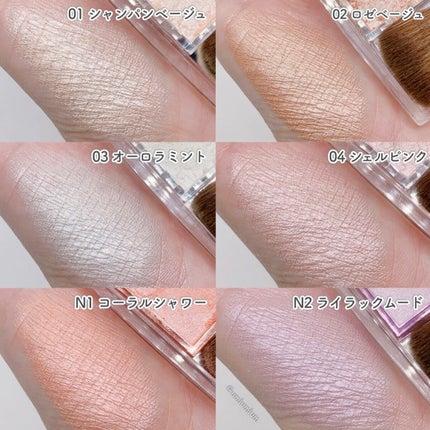 パールグロウハイライト/CEZANNE/パウダーハイライトを使ったクチコミ(5枚目)