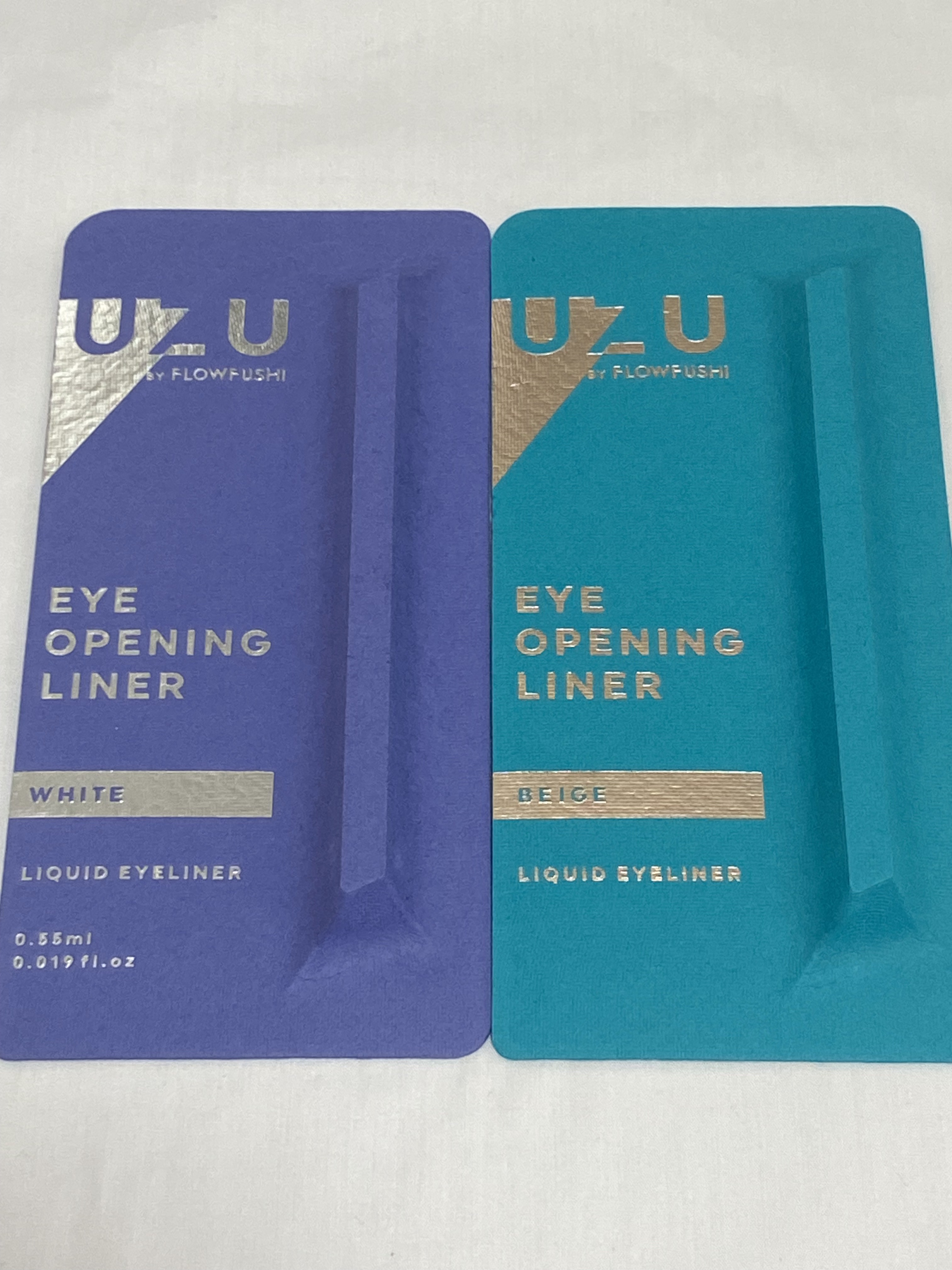 EYE OPENING LINER/UZU BY FLOWFUSHI/リキッドアイライナーを使ったクチコミ（3枚目）