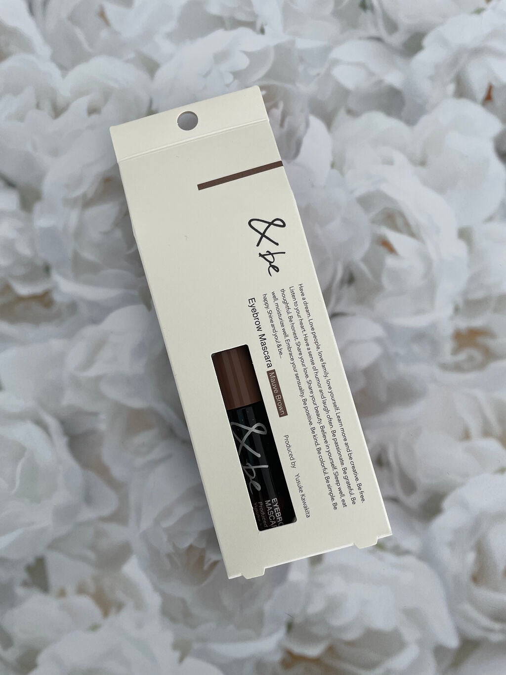 &be アイブロウマスカラ/&be/眉マスカラを使ったクチコミ(1枚目)