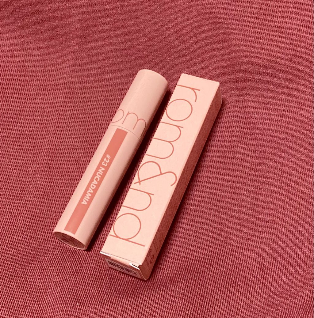 ジューシーラスティングティント/rom&nd/リップティントを使ったクチコミ（1枚目）