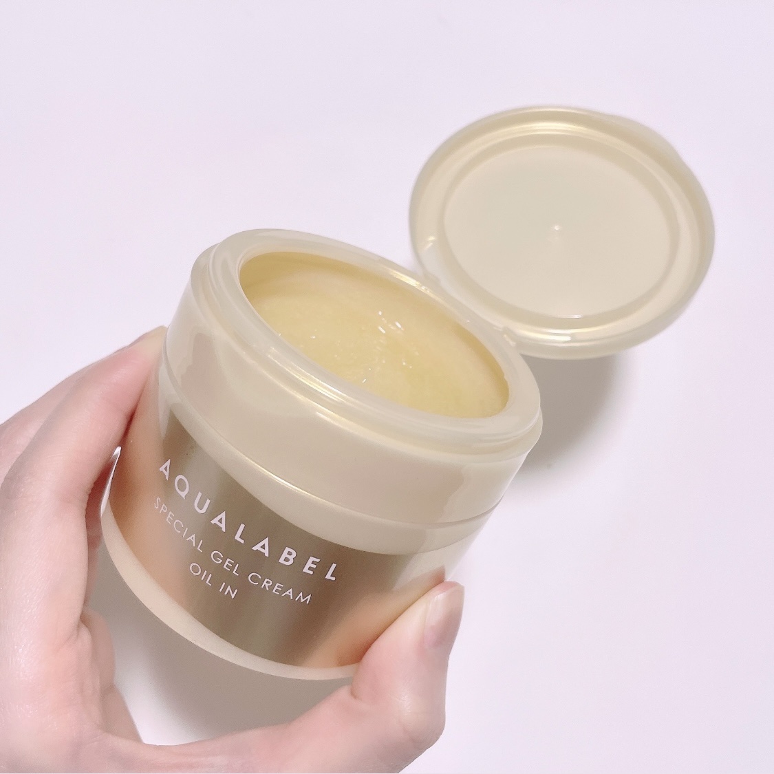 スペシャルジェルクリーム　ＥＸ　（オイルイン）/アクアレーベル/オールインワン化粧品を使ったクチコミ（3枚目）