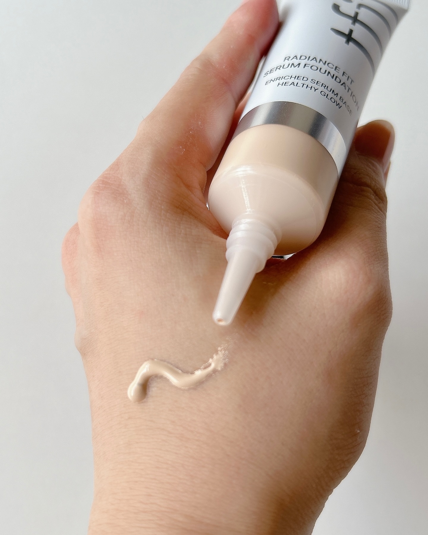 ラディアンスフィットセラムファンデーション/TFIT/リキッドファンデーションを使ったクチコミ（2枚目）