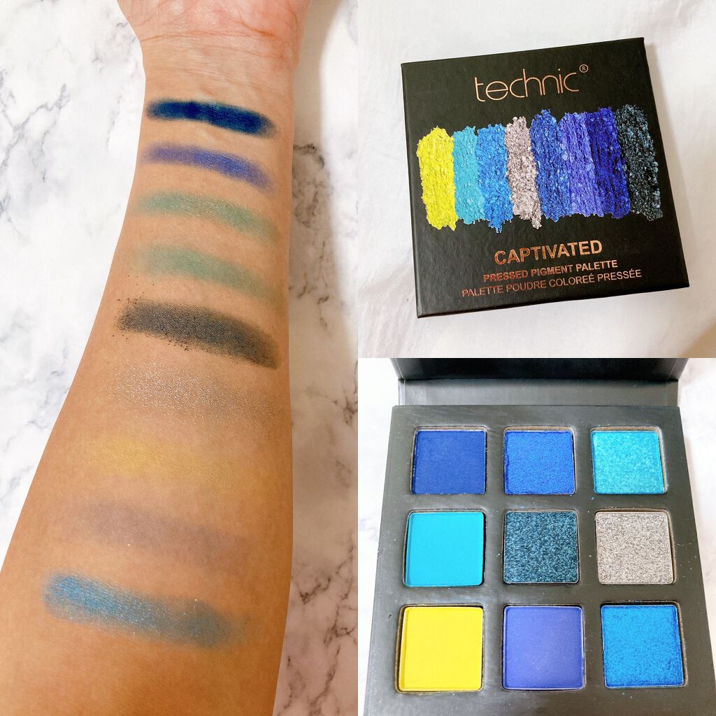 technic/technic/アイシャドウパレットを使ったクチコミ(2枚目)