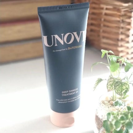 ディープダメージトリートメントEX/UNOVE/洗い流すヘアトリートメントを使ったクチコミ(1枚目)