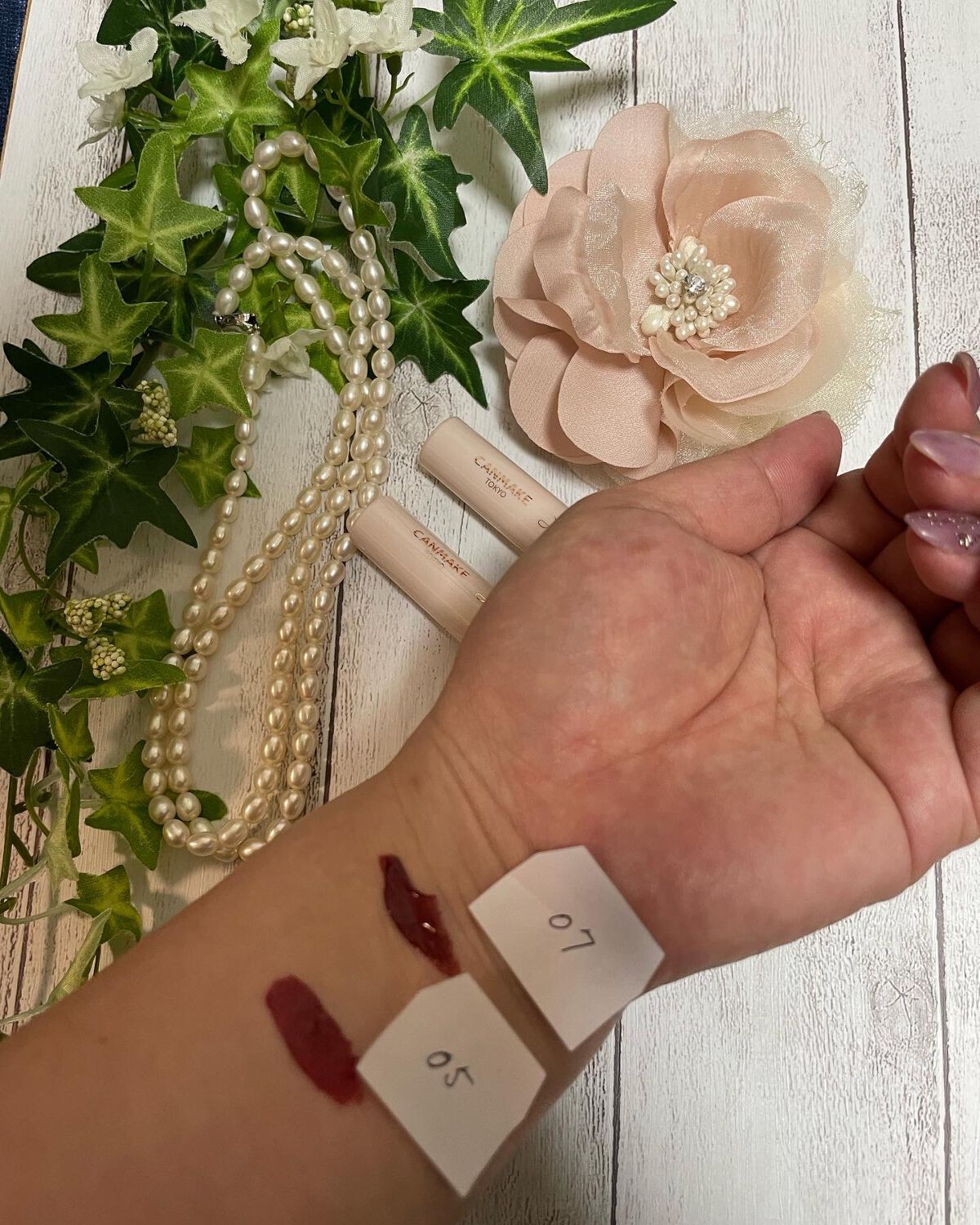 ジューシーリップティント/キャンメイク/口紅を使ったクチコミ(4枚目)