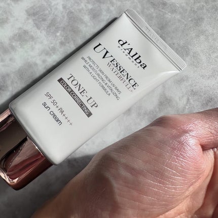 ウォータフルトーンアップサンクリーム/ダルバ/日焼け止めクリームを使ったクチコミ(5枚目)