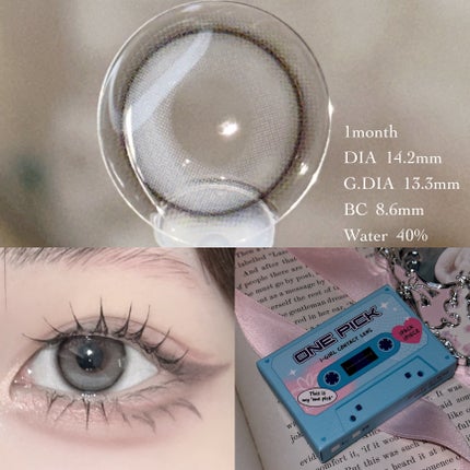 ONE PICK/蜜のレンズ/1ヶ月(1MONTH)カラコンを使ったクチコミ(3枚目)