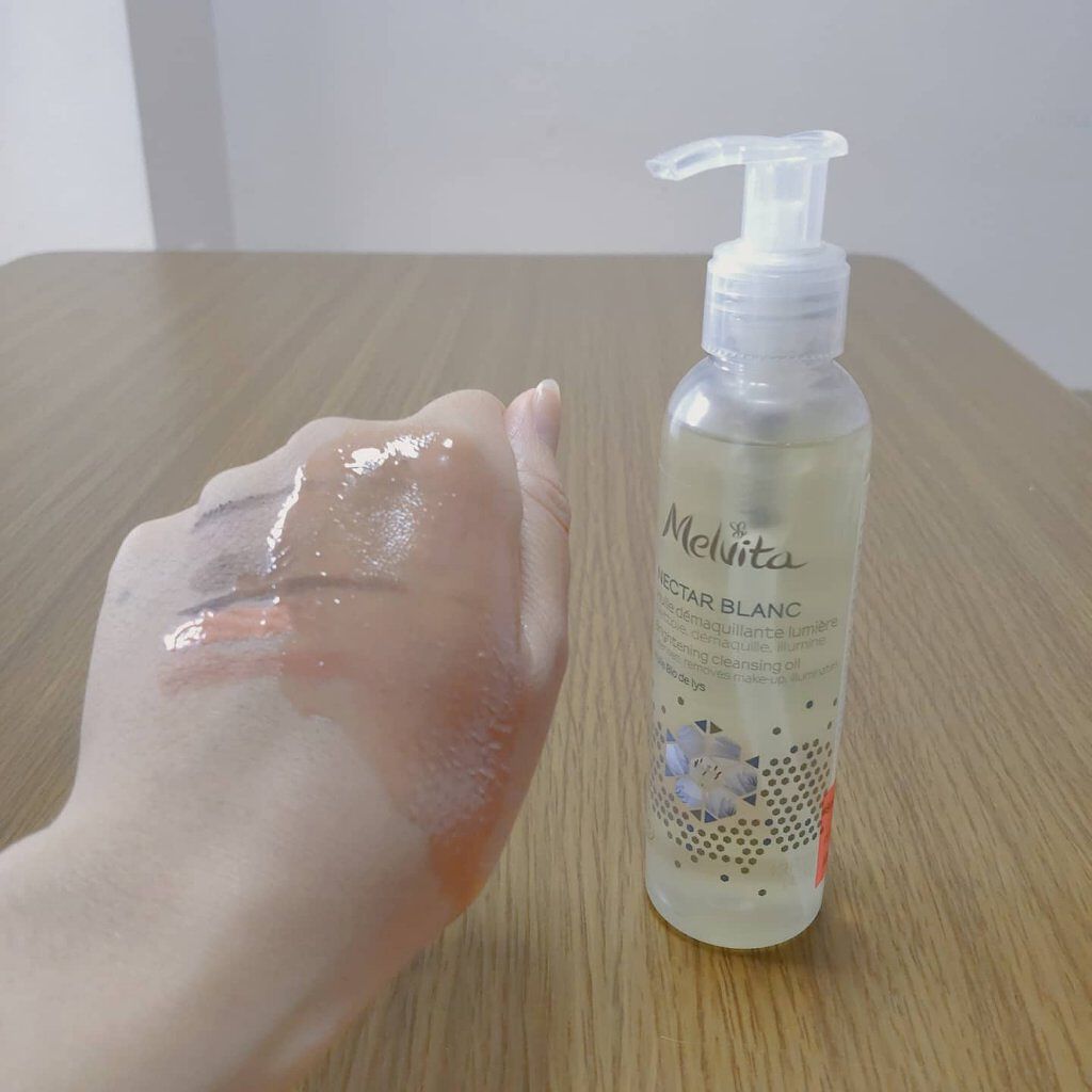 ネクターブラン クレンジングオイル /Melvita/オイルクレンジングを使ったクチコミ（2枚目）