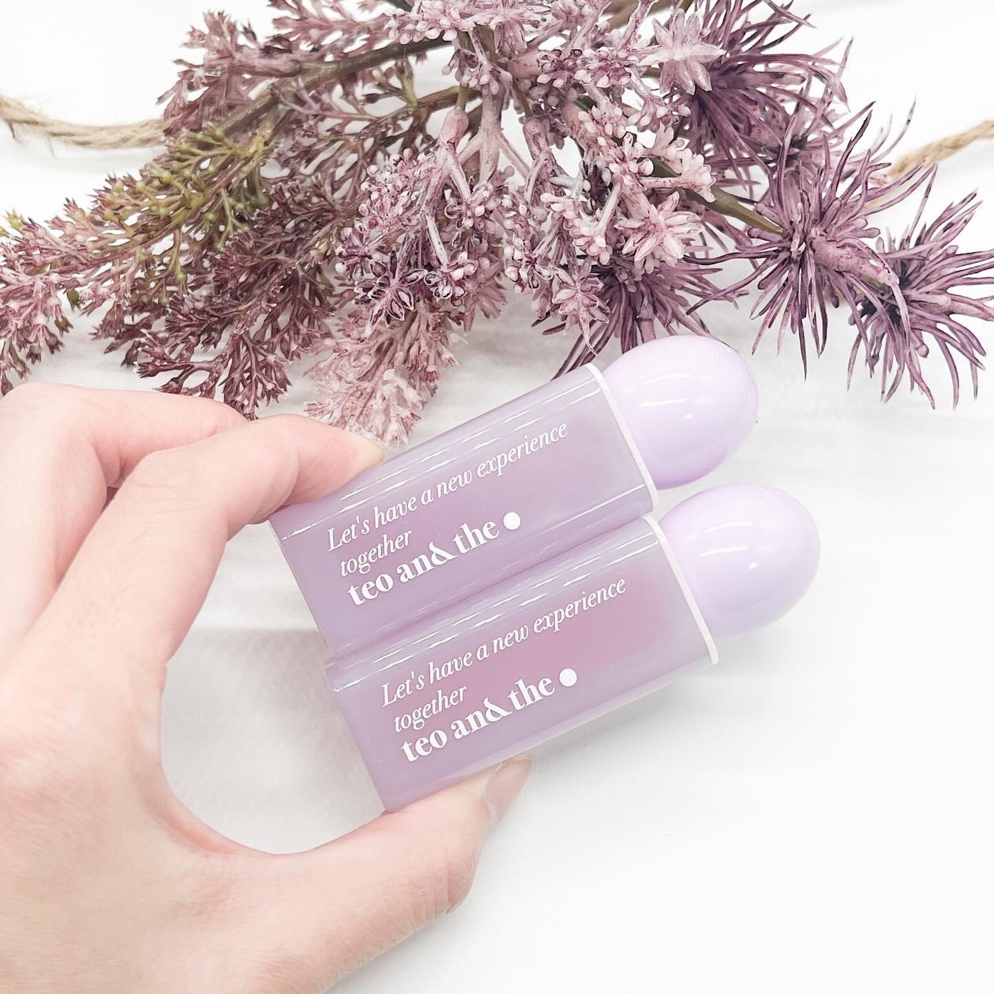 teo and the Milky Dotom Tint/タオアンダー/リップグロスを使ったクチコミ（2枚目）