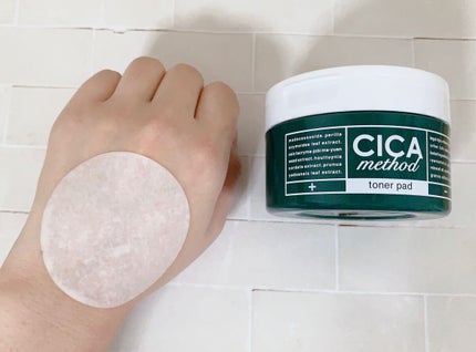 CICA method TONER PAD/コジット/化粧水を使ったクチコミ(4枚目)