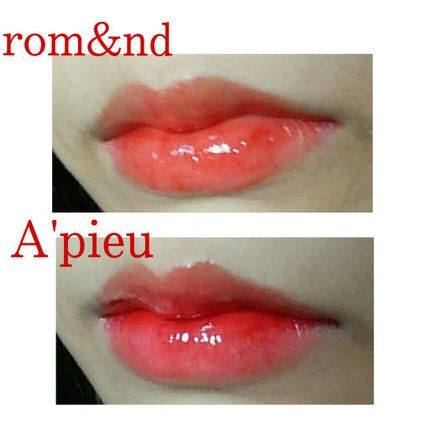 アピュー ジューシーパン ティント/A’pieu/リップティントを使ったクチコミ(3枚目)