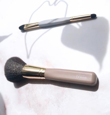 ダブルアイシャドウブラシ(ラウンド)/フェリセラ/メイクブラシを使ったクチコミ(4枚目)