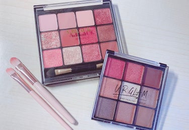 UR GLAM　BLOOMING EYE COLOR PALETTE/U R GLAM/アイシャドウパレットを使ったクチコミ（1枚目）